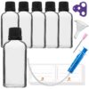 HandsUnity Tropfereinsatzflasche Apothekenglas Set Tropfereinsatzkappe
