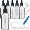 HandsUnity Pipette-Glasflasche-Klarglas-Apothekenglas-Set